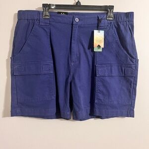 Ocean Coast Blue Cargo Shorts